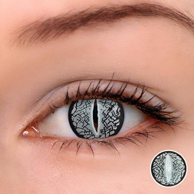 【Halloween&Cosplay】Lizard Eye White