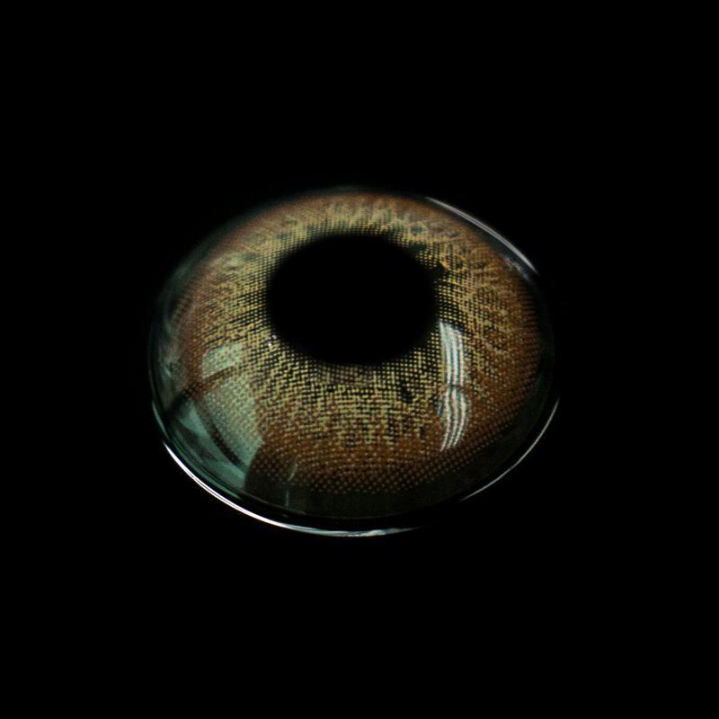 RAINBOW IRIS BROWN | 1 Year【Prescription】